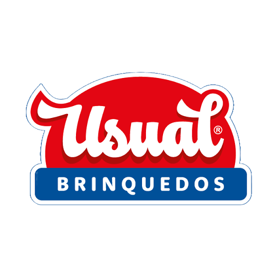 Logotipo Usual Brinquedos
